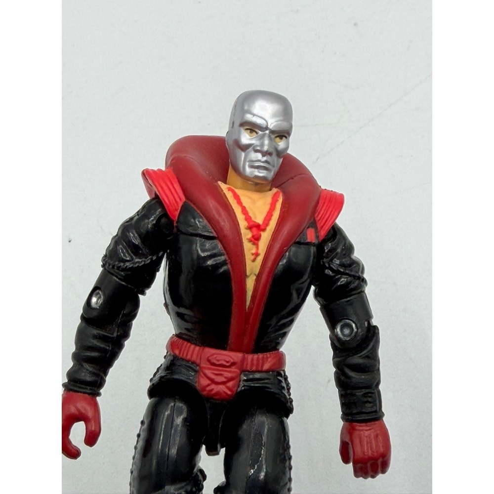 Vintage GI Joe Destro Action Figure 1988 Iron Grenadiers Hasbro 3.75 Inch - Picture 15 of 16